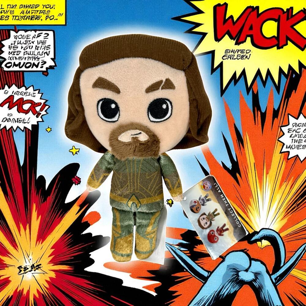 3/$20 Funko DC Comics NWT Aquaman Justice League 8.5" Hero Plushies Collectible